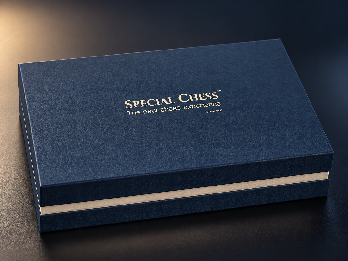 Caja premium de Special Chess™ Wargame Version, edición limitada y numerada